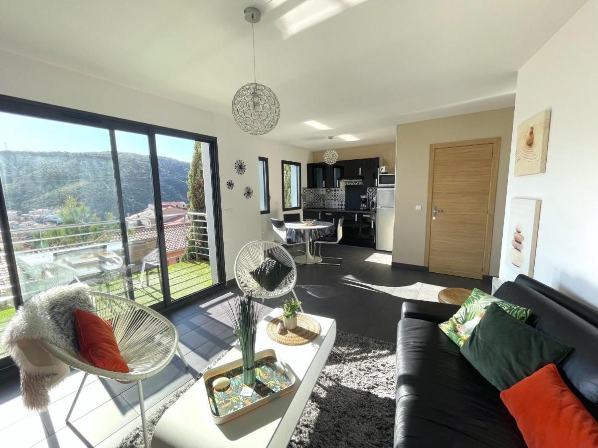 Residence Costa Vermella, Vue Mer Et Montagne Au Calme Cerbère Zewnętrze zdjęcie