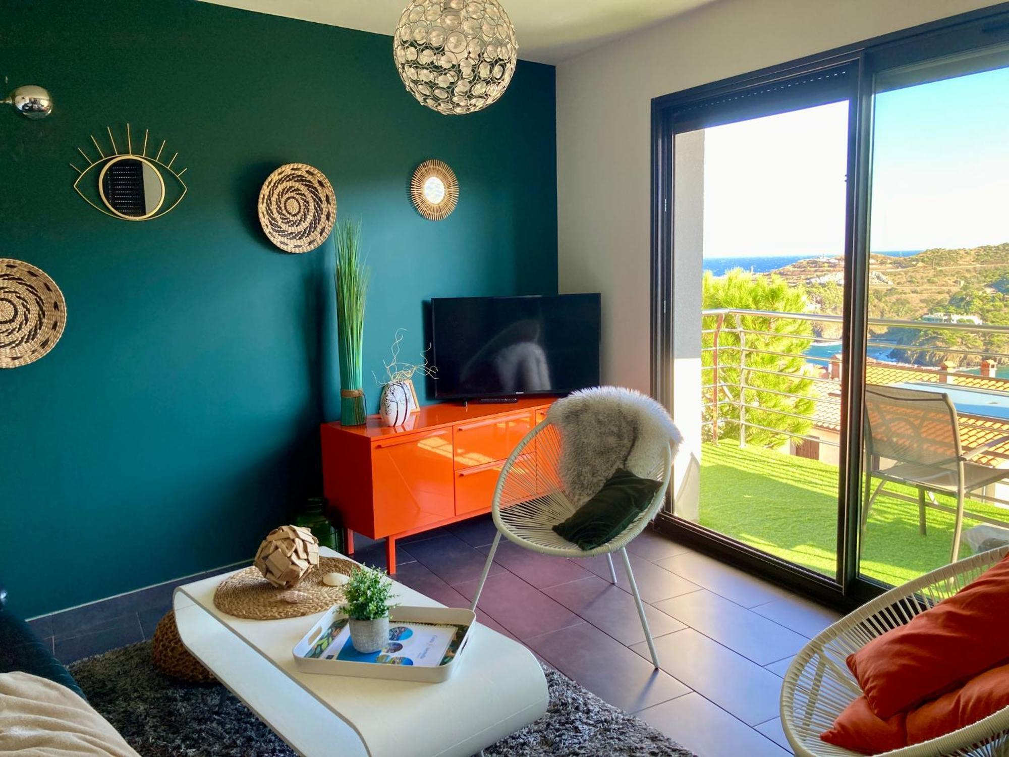 Residence Costa Vermella, Vue Mer Et Montagne Au Calme Cerbère Zewnętrze zdjęcie