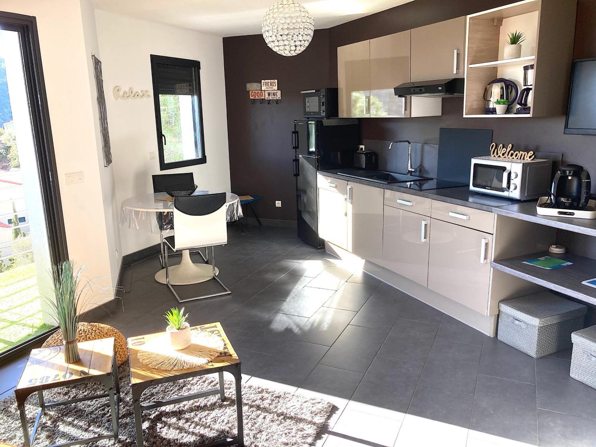 Residence Costa Vermella, Vue Mer Et Montagne Au Calme Cerbère Zewnętrze zdjęcie